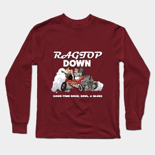 Ragtop Down - Band Logo (White Text) Long Sleeve T-Shirt